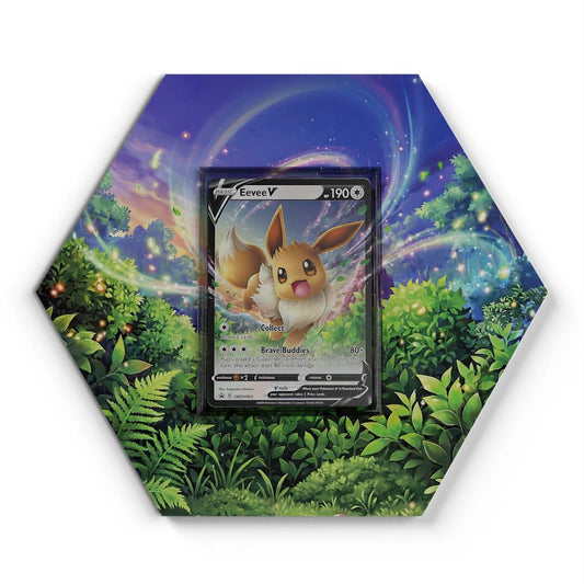 SWSH065 Eevee V - Extended Artwork Pokemon Card Display