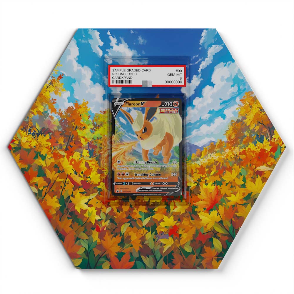 SWSH149 Flareon - Extended Artwork Pokemon Card Display