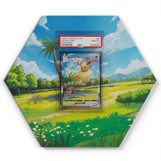 SWSH180 Flareon VMAX - Extended Artwork Pokemon Card Display