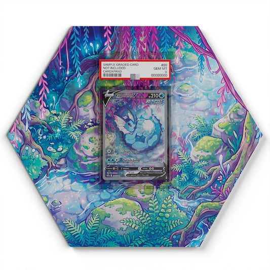 SWSH181 Vaporeon - Extended Artwork Pokemon Card Display