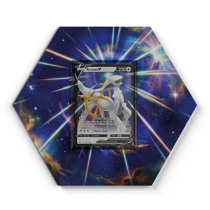 SWSH306 Arceus V - Extended Artwork Pokemon Card Display