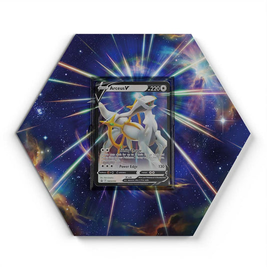 SWSH306 Arceus V - Extended Artwork Pokemon Card Display