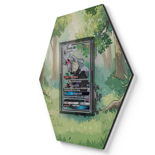 227/236 Silvally GX - Extended Artwork Pokemon Card Display