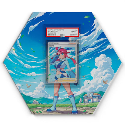 072/072 Skyla - Extended Artwork Pokemon Card Display