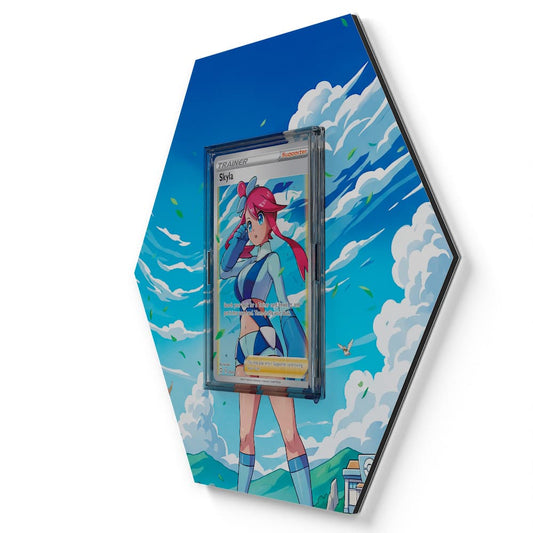 072/072 Skyla - Extended Artwork Pokemon Card Display