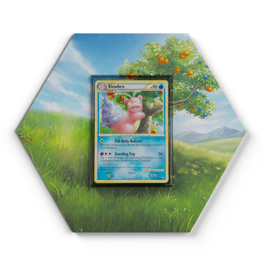 38/90 Slowbro  - Extended Artwork Pokemon Card Display