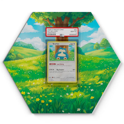 158/214 Snorlax - Extended Artwork Pokemon Card Display