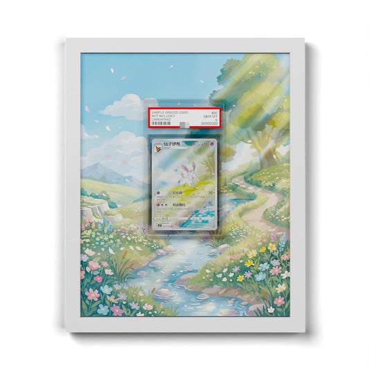 09 Sylveon - Extended Artwork Framed Pokemon Card Display