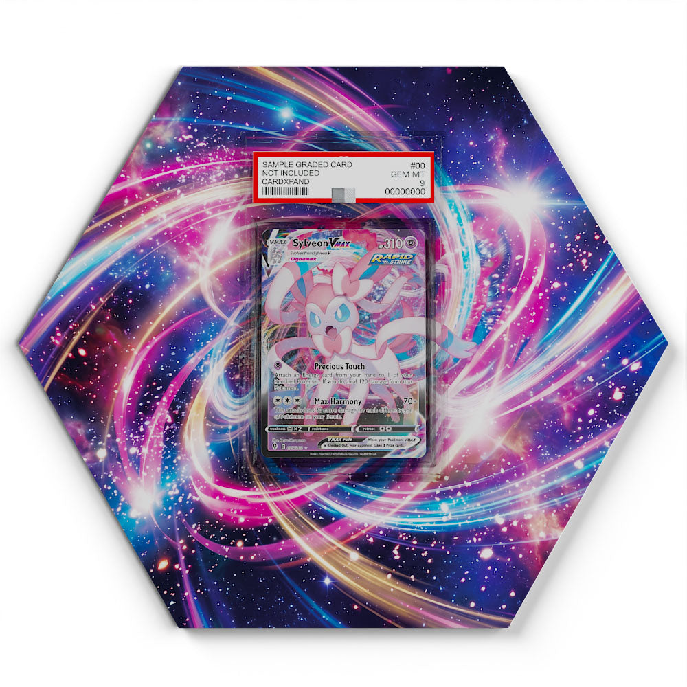 075/203 Sylveon VMAX - Extended Artwork Pokemon Card Display