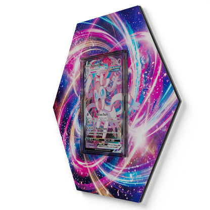 075/203 Sylveon VMAX - Extended Artwork Pokemon Card Display