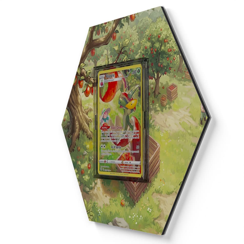 TG02/TG30 Flapple - Extended Artwork Pokemon Card Display