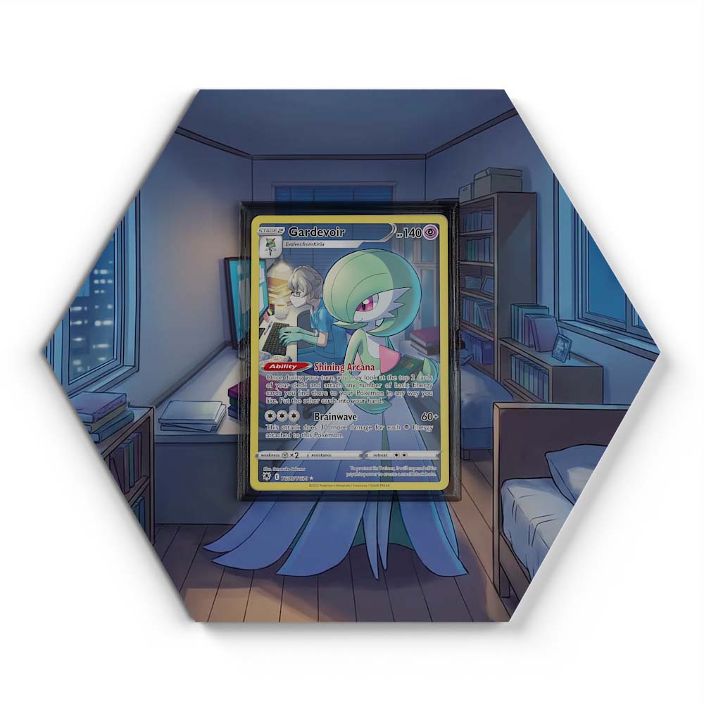 TG05/TG30 Gardevoir - Extended Artwork Pokemon Card Display