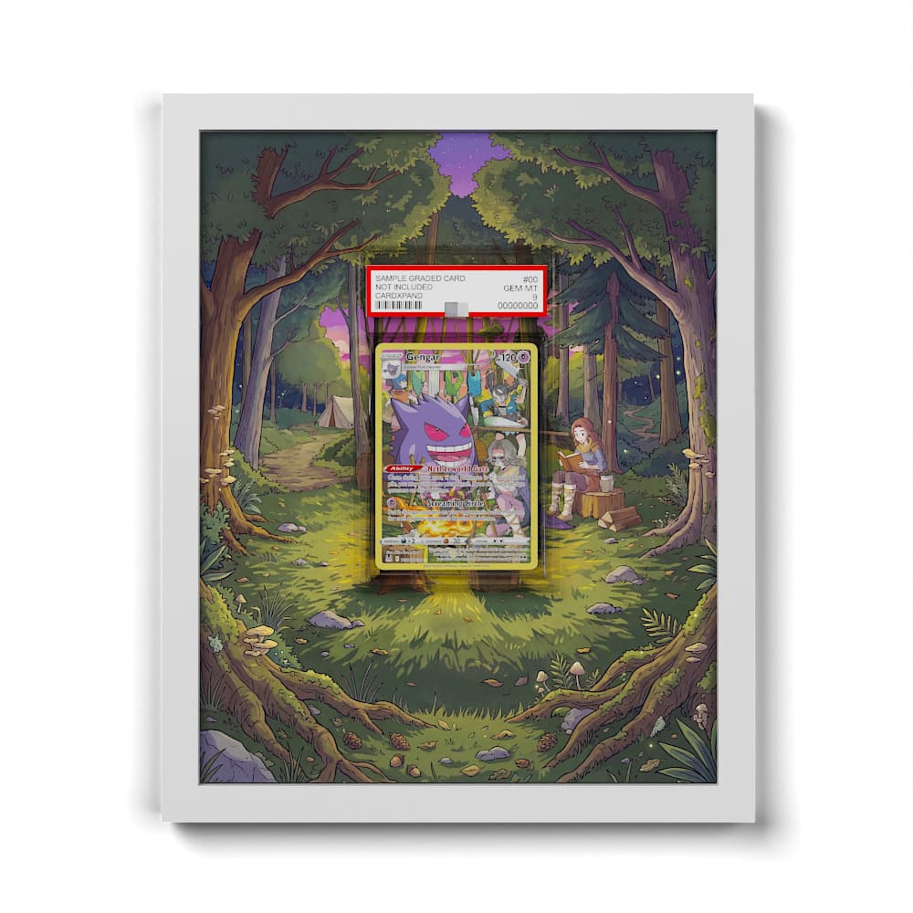 TG06/TG30 Gengar - Extended Artwork Framed Pokemon Card Display
