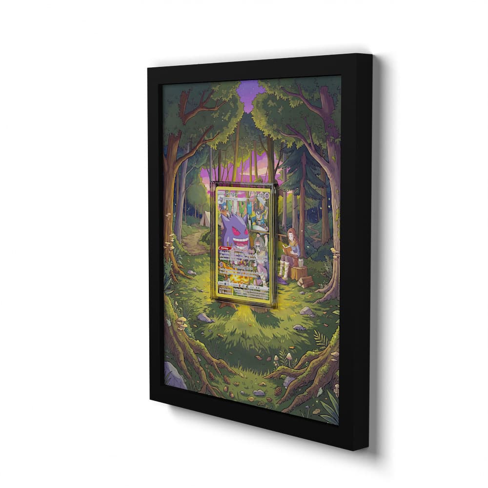 TG06/TG30 Gengar - Extended Artwork Framed Pokemon Card Display