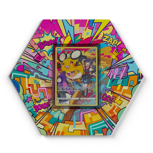 TG07 Dedenne - Extended Artwork Pokemon Card Display