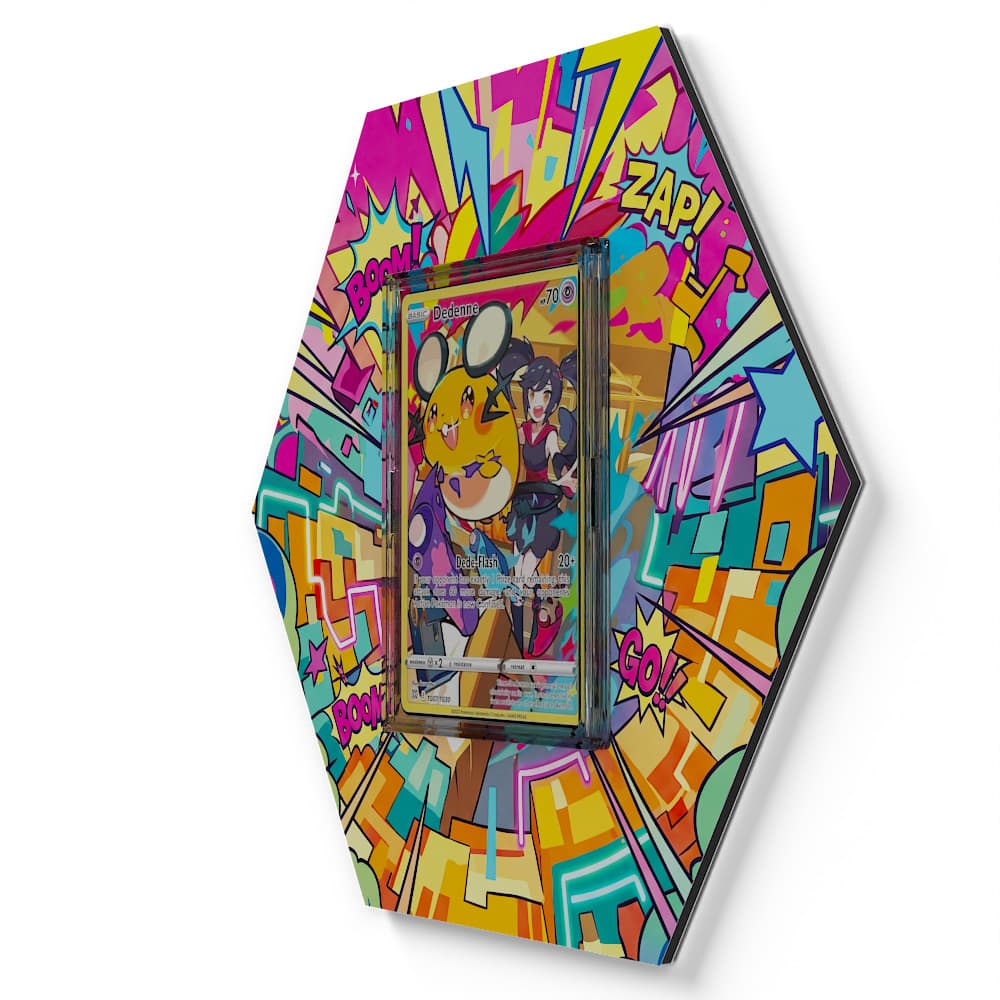 TG07/TG30 Dedenne - Extended Artwork Pokemon Card Display