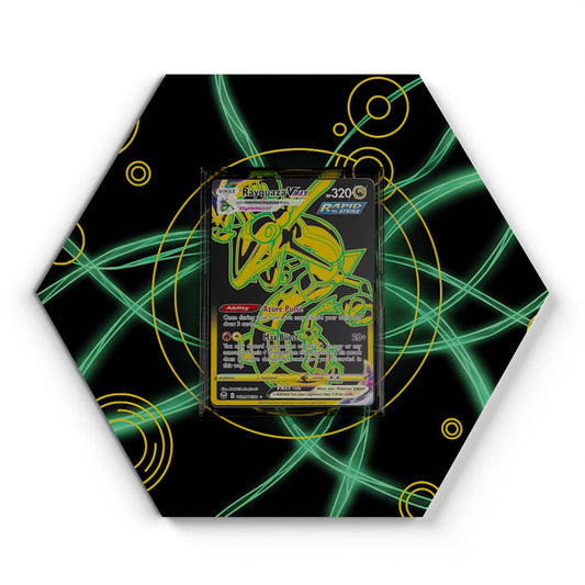 TG29/TG30 Rayquaza VMAX - Extended Artwork Pokemon Card Display