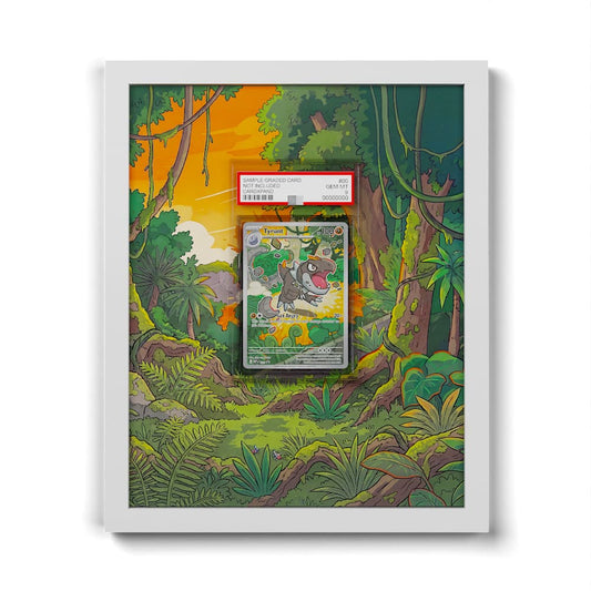 070 Tyrunt - Extended Artwork Framed Pokemon Card Display