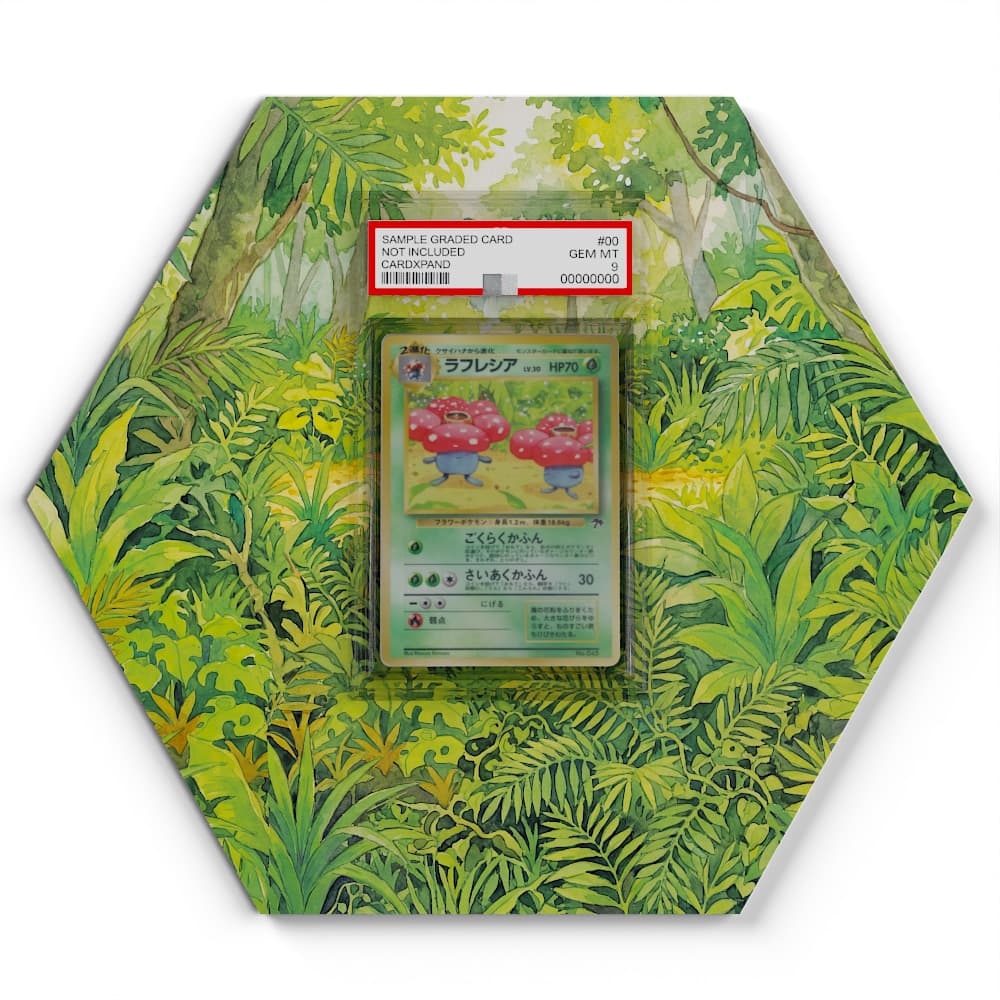 045 Vileplume - Extended Artwork Pokemon Card Display