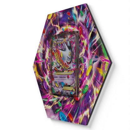 XY168 M Gengar EX - Extended Artwork Pokemon Card Display