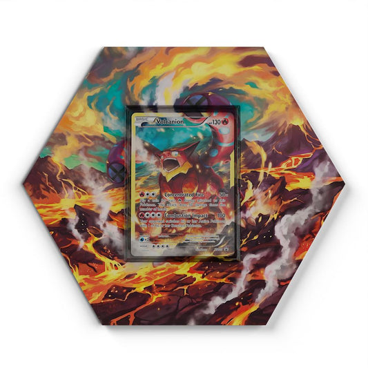 XY185 Volcanion - Extended Artwork Pokemon Card Display