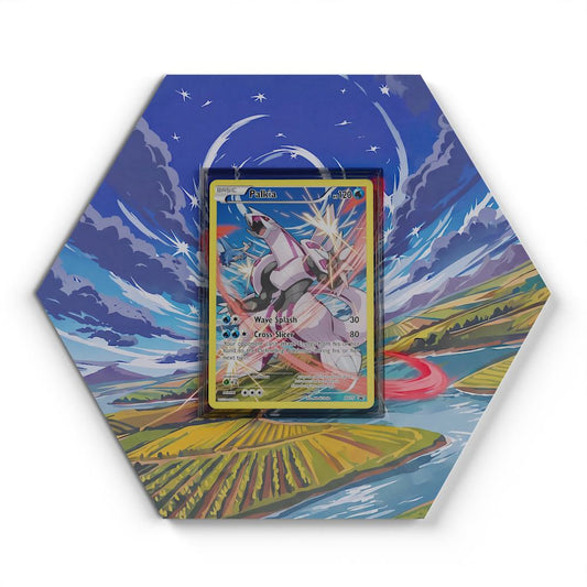 XY75 Palkia - Extended Artwork Pokemon Card Display
