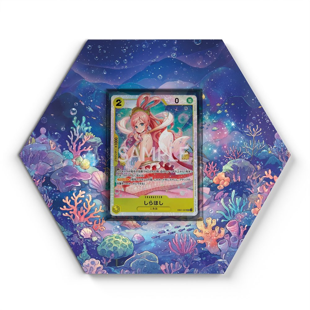 EB01-057 SP Shirahoshi - Extended Artwork One Piece Card Display