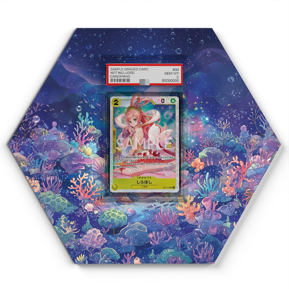 EB01-057 SP Shirahoshi - Extended Artwork One Piece Card Display