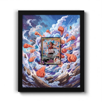 EB02-061 (SP) SEC Monkey D. Luffy (Anime 25th) - Extended Artwork One Piece Card Frame