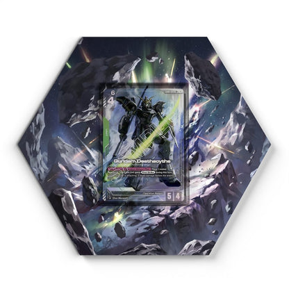 GD01-025 DeathScythe LR+ - Extended Artwork Gundam Card Display