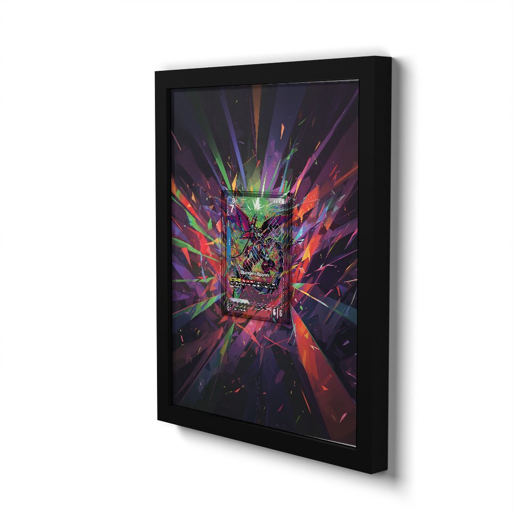 Gd02-02 Epyon lr+ - Extended Artwork Gundam Card Frame