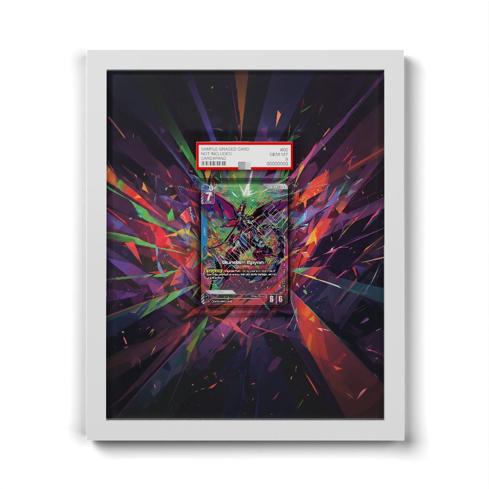 Gd02-02 Epyon lr+ - Extended Artwork Gundam Card Frame