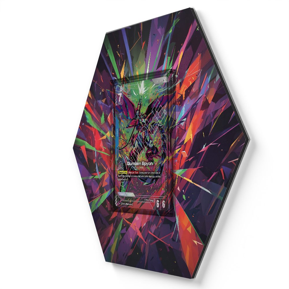 Gd02-02 Epyon lr+ - Extended Artwork Gundam Card Display