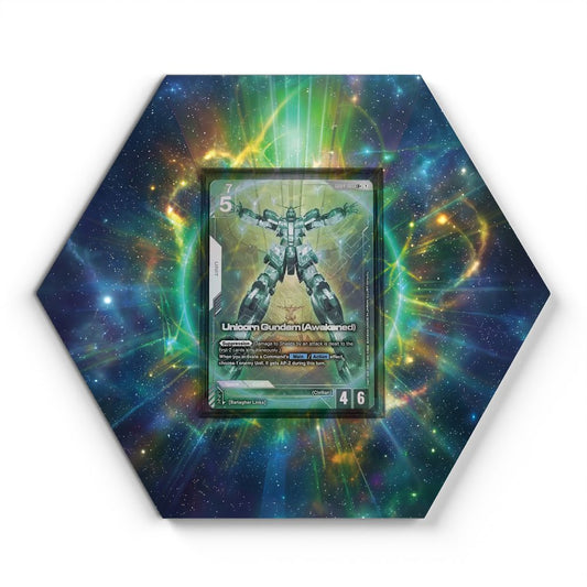 GD04-066 LR+ UNICORN GUNDAM (AWAKENED) - Extended Artwork Gundam Card Display