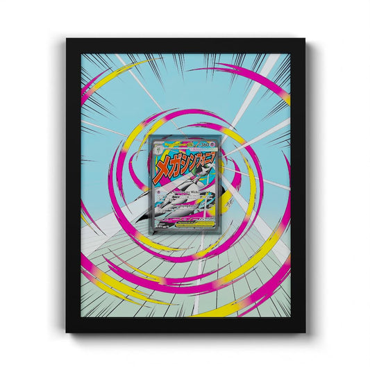 032 Mega Gardevoir EX - Extended Artwork Framed Pokemon Card Display