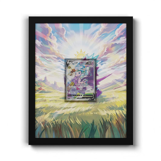 106/100 Mew - Extended Artwork Framed Pokemon Card Display