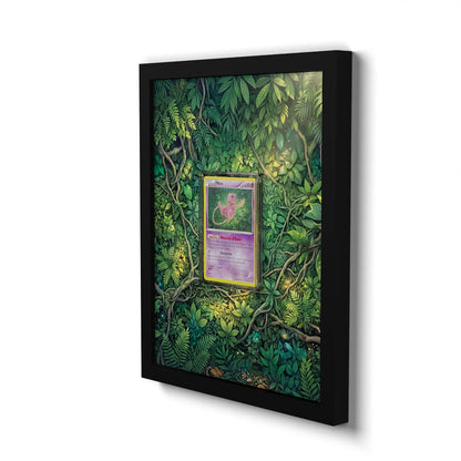 29/124 Mew - Extended Artwork Framed Pokemon Card Display