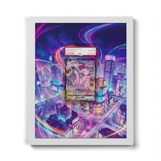162/132 Mew VMAX - Extended Artwork Framed Pokemon Card Display
