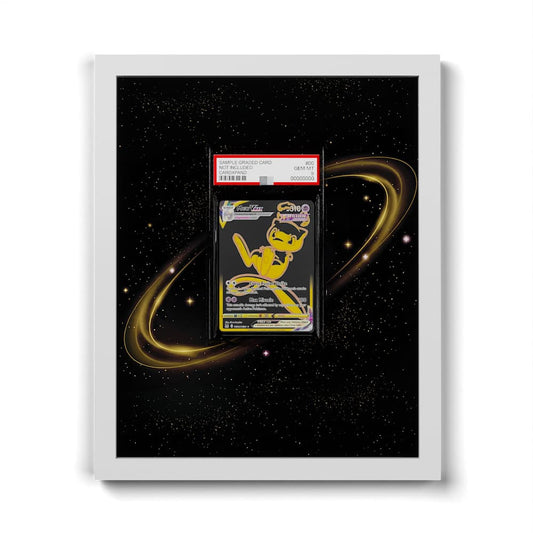 TG30/TG30 Mew VMAX - Extended Artwork Framed Pokemon Card Display