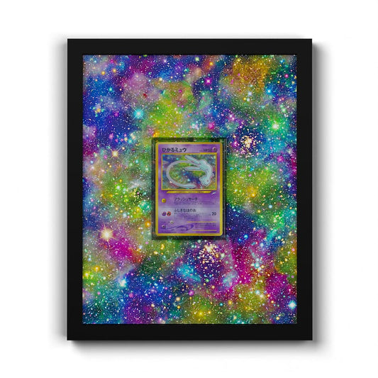 151 Shining Mew - Extended Artwork Framed Pokemon Card Display