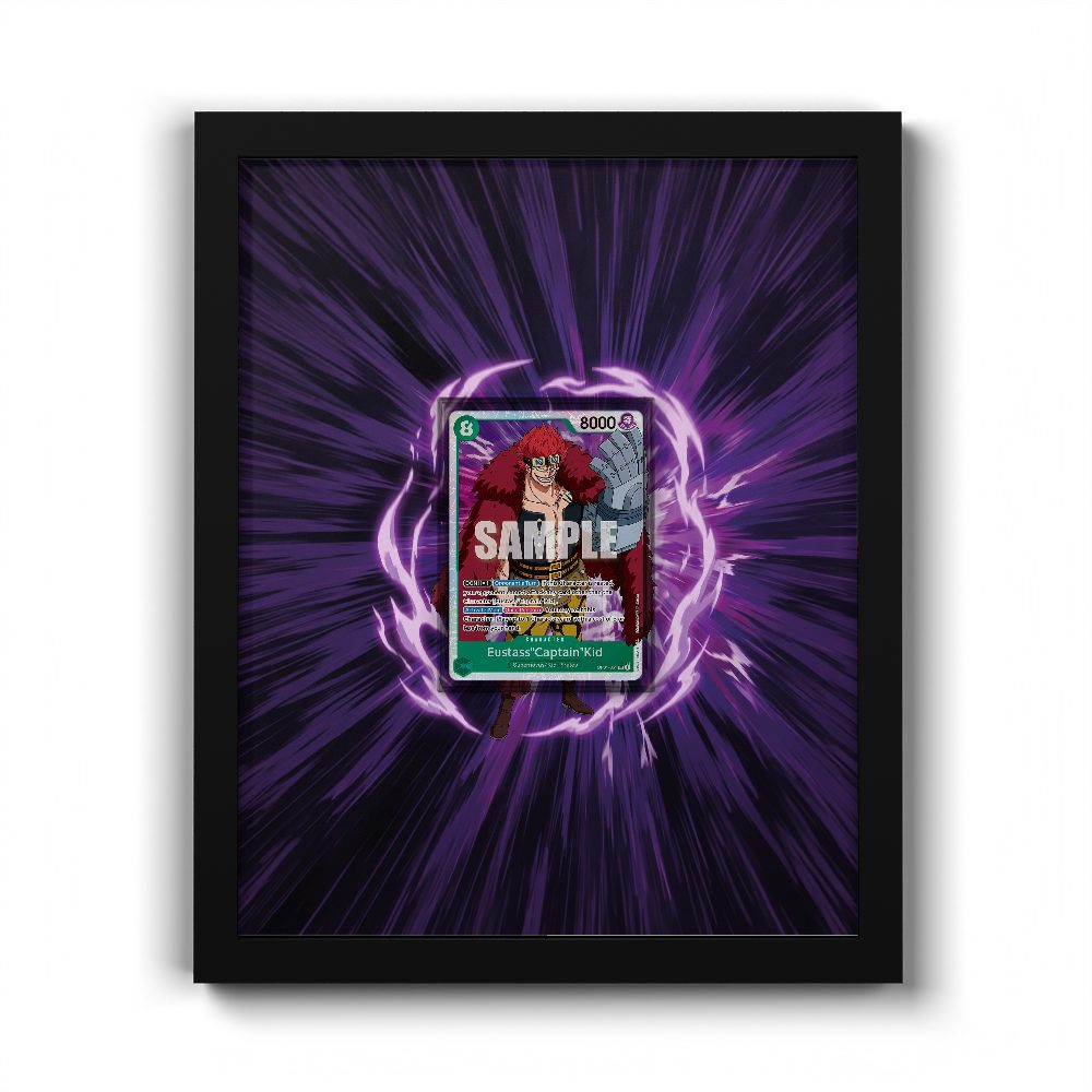 OP01-051 Eustass Captain Kid - Extended Artwork One Piece Card Frame
