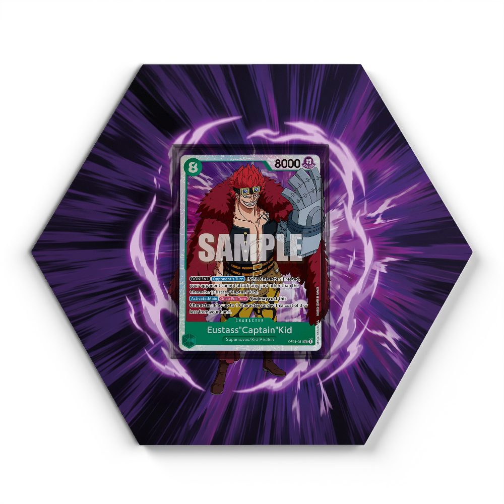 OP01-051 Eustass Captain Kid - Extended Artwork One Piece Card Display