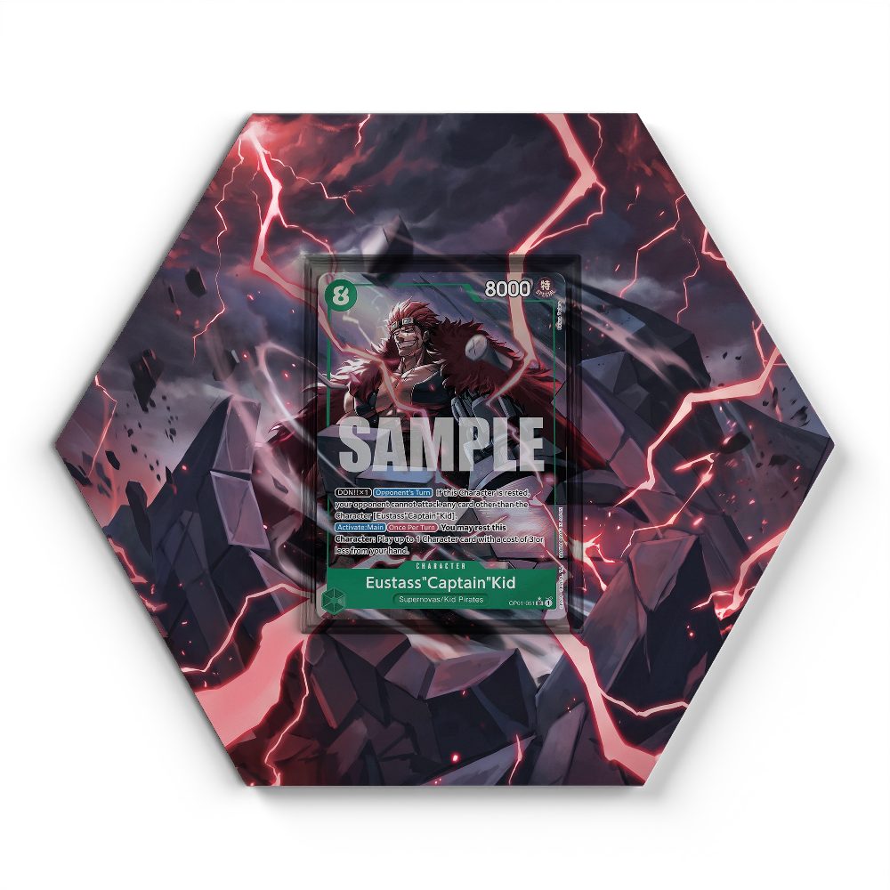 OP01-051 EustassCaptainKid (PRB-01) - Extended Artwork One Piece Card Display
