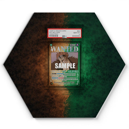 OP01-051 EustassCaptainKid Wanted Poster - Extended Artwork One Piece Card Display