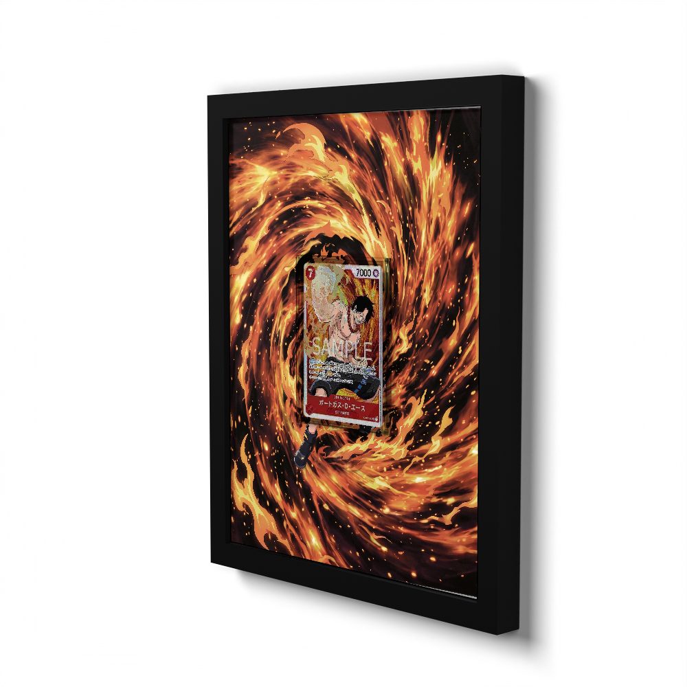 OP02-013 Portgas D Ace - Extended Artwork One Piece Card Frame