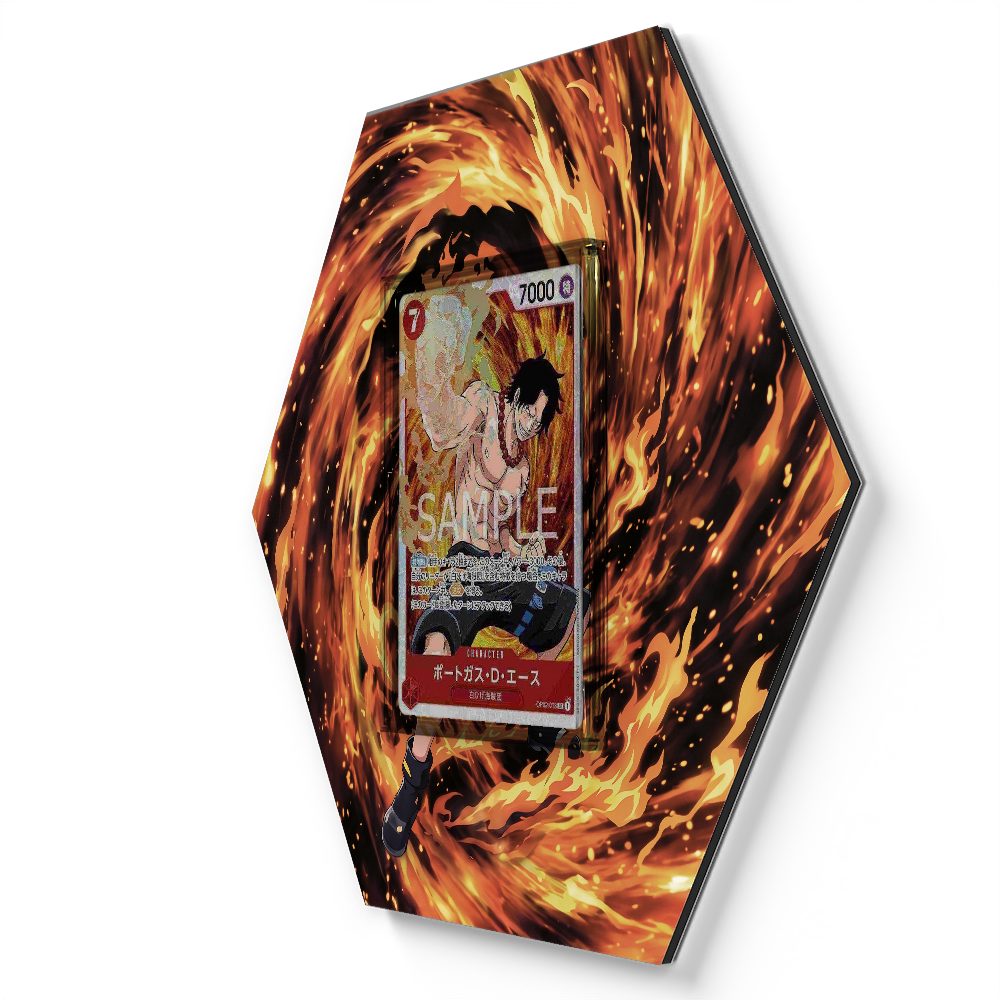OP02-013 Portgas D Ace - Extended Artwork One Piece Card Display
