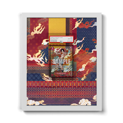 OP02-013 SP SR Portgas D. Ace - Extended Artwork One Piece Card Frame