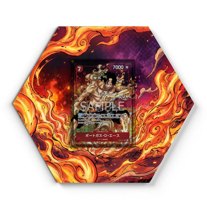 OP02-013 SR Portgas D. Ace - Extended Artwork One Piece Card Display