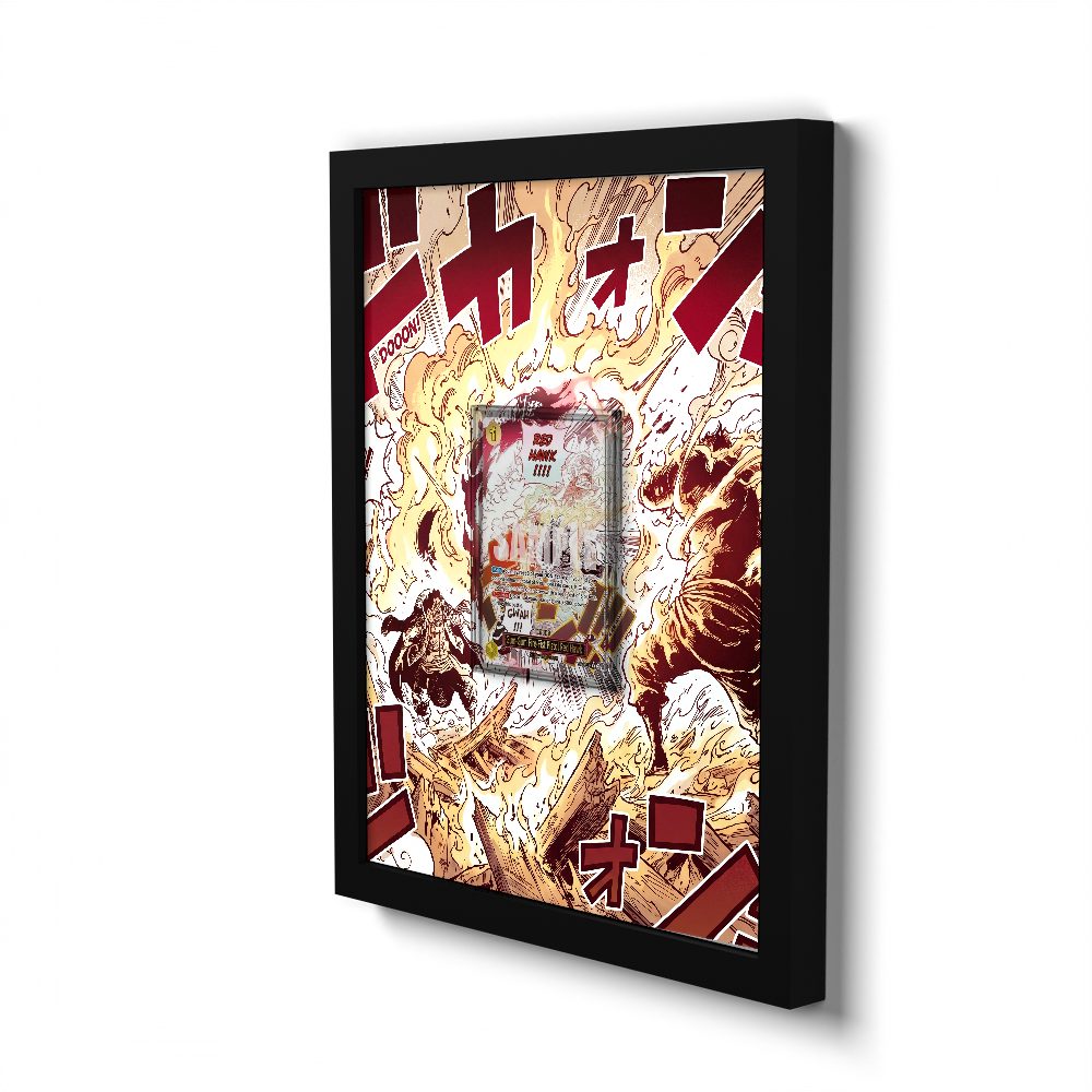 OP11-114 AA Gum-Gum Fire-Fist Pistol Red Hawk - Extended Artwork One Piece Card Frame