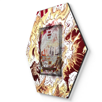 OP11-114 AA Gum-Gum Fire-Fist Pistol Red Hawk - Extended Artwork One Piece Card Display